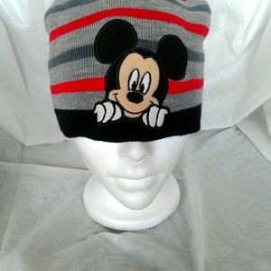 Cute child's Mickey Mouse beanie stocking hat